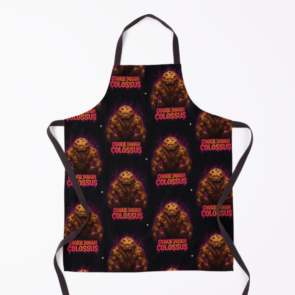 Item preview, Cookie Dough Colossus – Neon Food Monster Graffiti Art designed and sold by GraffKingz.