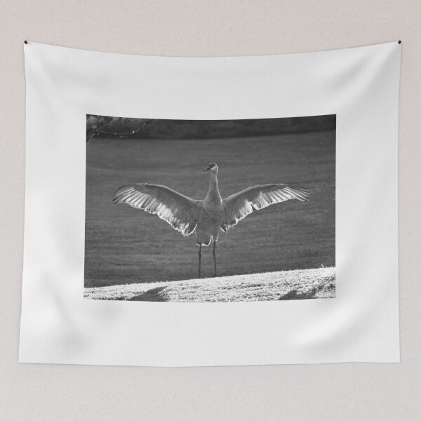 Item preview, Majestic Crane at Dawn designed and sold by MercerImages.