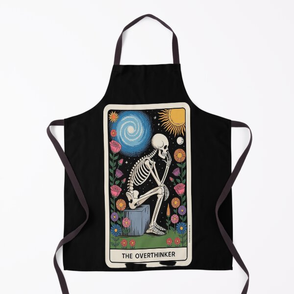 Item preview, Over Thinker Cool Tarot Card Skeleton designed and sold by kakashinn.