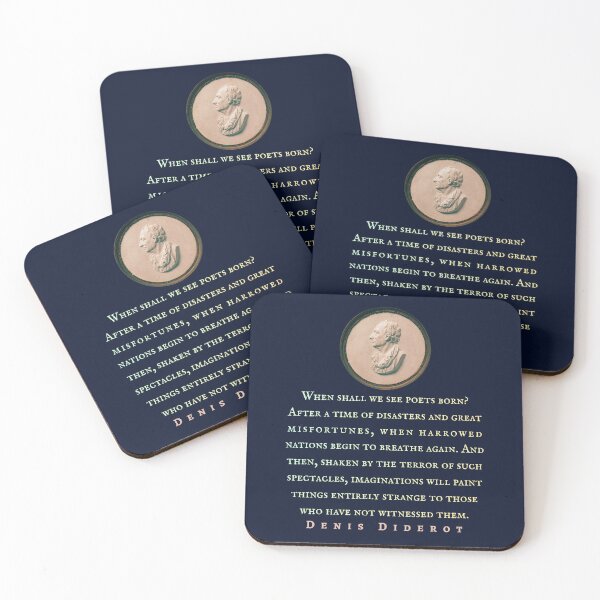 Item preview, Denis Diderot: When shall we see poets born? After a time of disasters and great misfortunes, when harrowed nations begin to breathe again. designed and sold by artbleed.