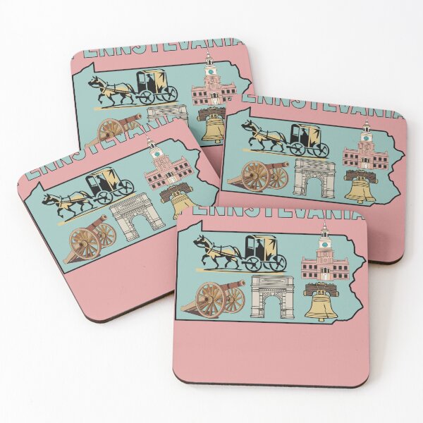 Item preview, Pennsylvania Pride, Liberty Bell, Amish Buggy & Independence Hall designed and sold by mashmosh.