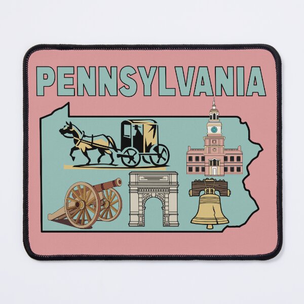 Item preview, Pennsylvania Pride, Liberty Bell, Amish Buggy & Independence Hall designed and sold by mashmosh.