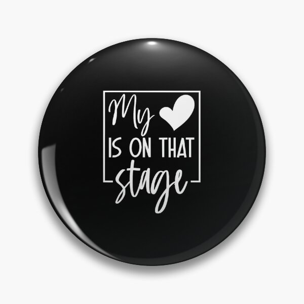 Item preview, Retro Funny My Heart Is On That Stage Dance Ballet Mom Mama designed and sold by CaraRuth.