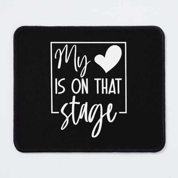 Item preview, Retro Funny My Heart Is On That Stage Dance Ballet Mom Mama designed and sold by CaraRuth.