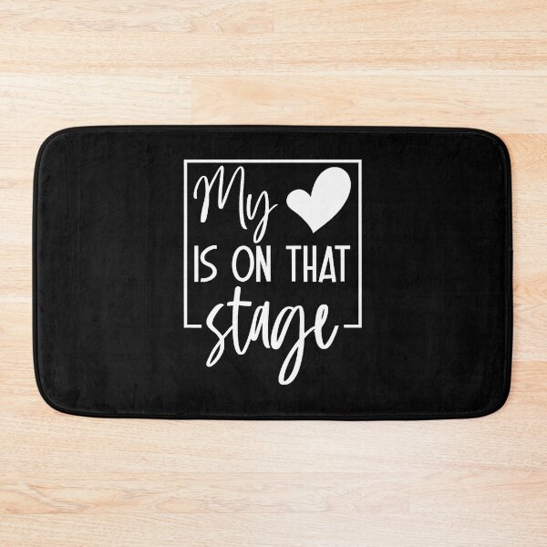 Item preview, Retro Funny My Heart Is On That Stage Dance Ballet Mom Mama designed and sold by CaraRuth.