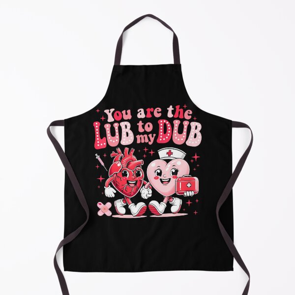 Artikelvorschau, Du bist das Schmiermittel für meine Dub Cvicu Krankenschwester Valentine Herzkrankenschwester entworfen und verkauft von RubySandy.