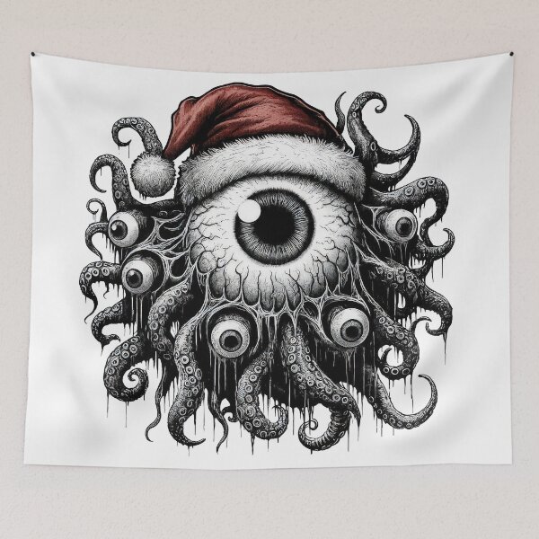 Item preview, Christmas Alien Eye designed and sold by Saint Arts Studio.