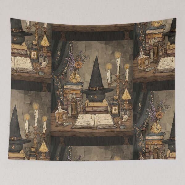 Item preview, Mystical Witchy Altar Setup designed and sold by bapupa.