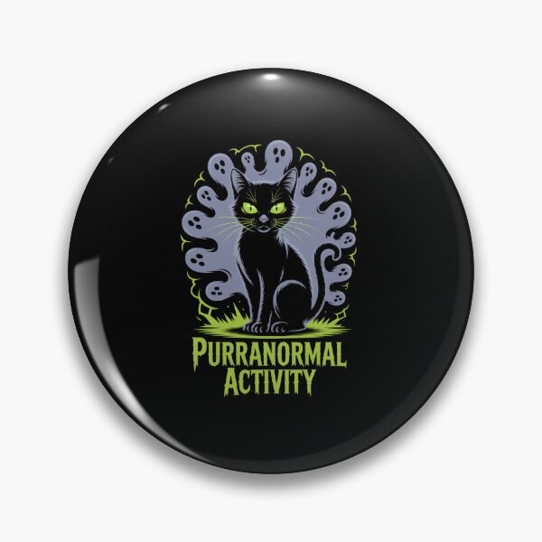 Item preview, Purranormal Activity Cat Halloween designed and sold by namibambam.