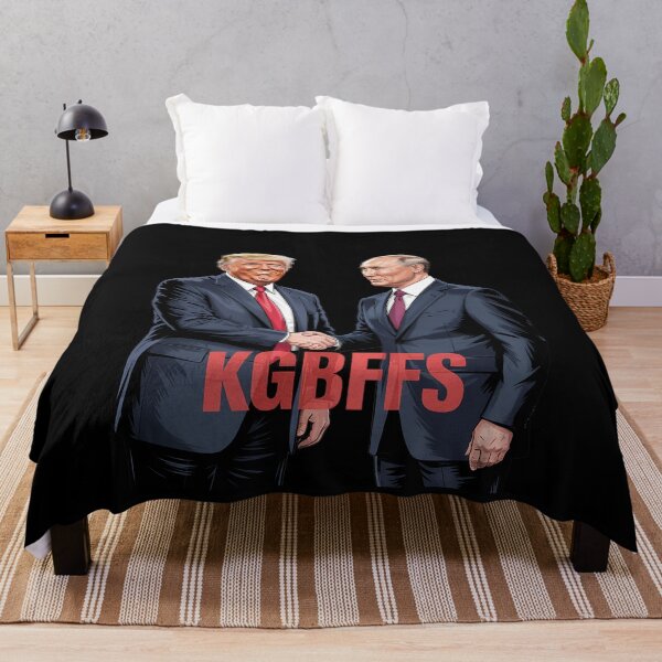Item preview, Funny Trump Putin KGBFFs anti Trump for protest march designed and sold by GamtosMintys.