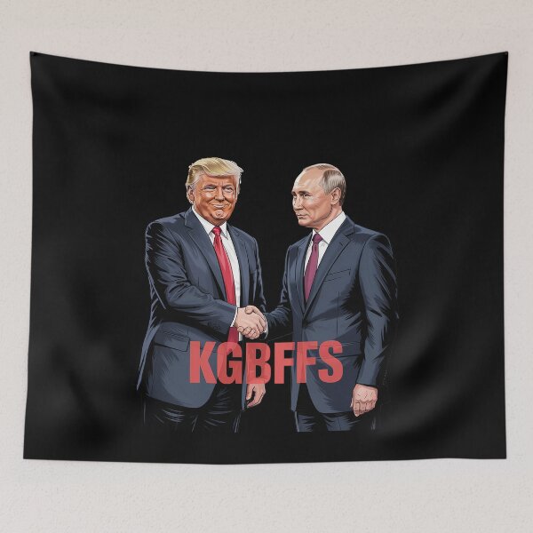 Item preview, Funny Trump Putin KGBFFs anti Trump for protest march designed and sold by GamtosMintys.