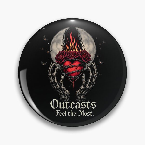 Item preview, Barbed Heart of the Outcast Emblem designed and sold by Mellow-Design.