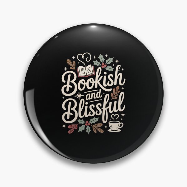 Item preview, Bookish and Blissful - Cozy Holiday Book designed and sold by MagicWander.