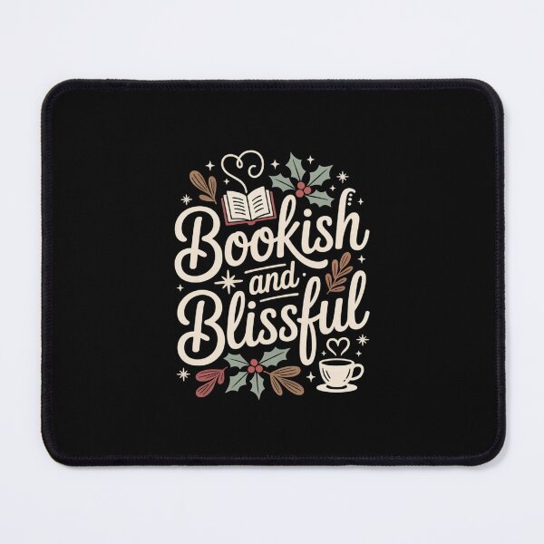 Item preview, Bookish and Blissful - Cozy Holiday Book designed and sold by MagicWander.