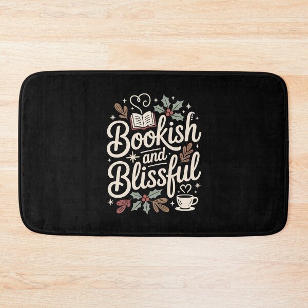 Item preview, Bookish and Blissful - Cozy Holiday Book designed and sold by MagicWander.