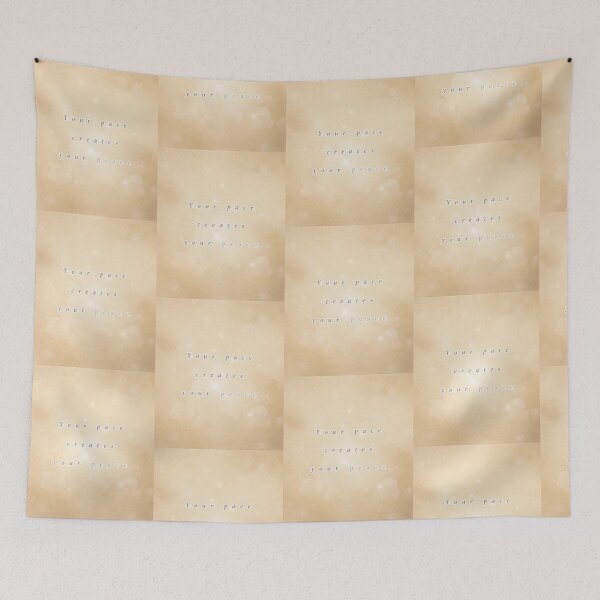 Item preview, Your Pace Creates Your Peace – Cozy Minimal Slow-Living Quote Art designed and sold by BlessedStudio31.
