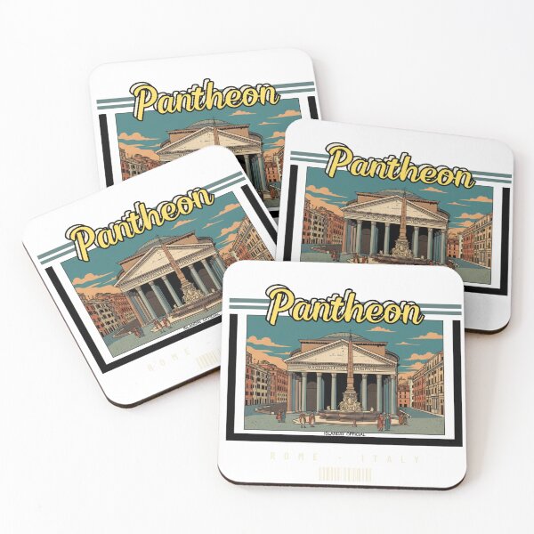 Item preview, Pantheon Majesty – Rome Heritage Travel Poster designed and sold by Islanday.official.