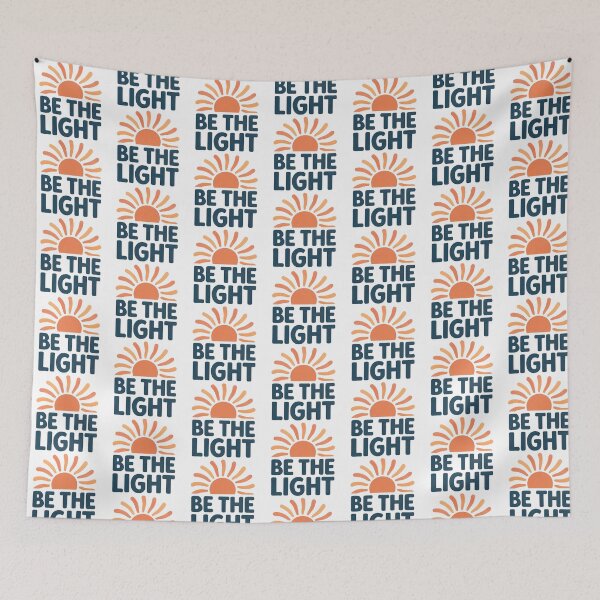 Item preview, Be The Light, Be A Light designed and sold by graphic-genie.