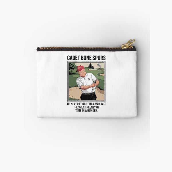Item preview, Funny Trump golf bunker Cadet Bone Spurt anti Trump for protest march funny anti Trump  designed and sold by GamtosMintys.