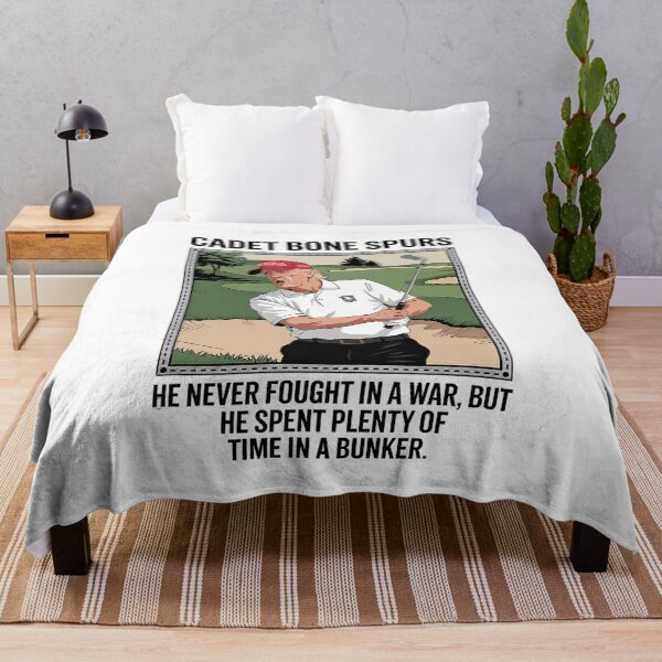 Item preview, Funny Trump golf bunker Cadet Bone Spurt anti Trump for protest march funny anti Trump  designed and sold by GamtosMintys.
