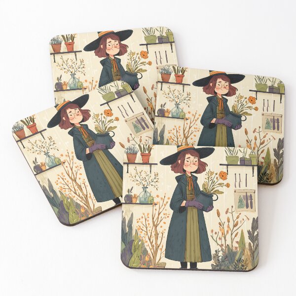 Item preview, Green Botanical Witchcraft Magic designed and sold by bapupa.