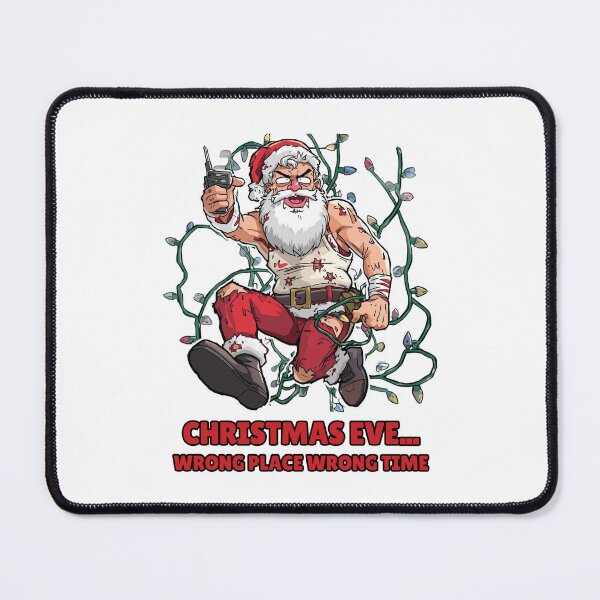 Item preview, Santa's Last Stand: A Christmas Action Hero designed and sold by phiawdesign9.
