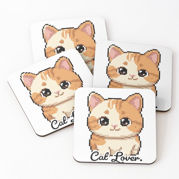 Item preview, Cat Lover Pixel Art designed and sold by givememytees.