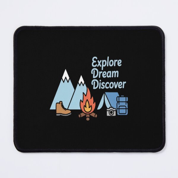 Item preview, Explore Dream Discover Hiking Camping Adventure designed and sold by Lucaseinar.