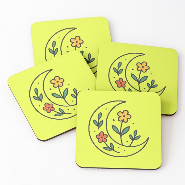 Item preview, Moon and flowers designed and sold by Sotiris Filippou.