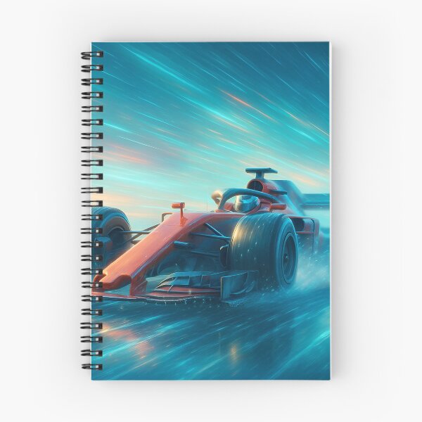 Item preview, Red Racing Machine - Futuristic Speed Burst Art designed and sold by DanielBDesigns.