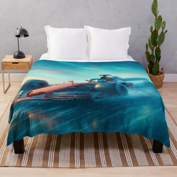 Item preview, Red Racing Machine - Futuristic Speed Burst Art designed and sold by DanielBDesigns.