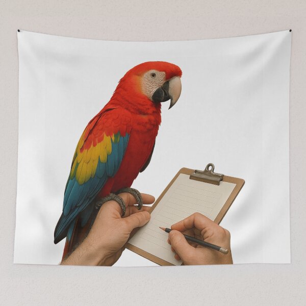 Item preview, Protect Jungle Birds – Scarlet Macaw Wildlife Awareness Design designed and sold by Badegi Tradings.