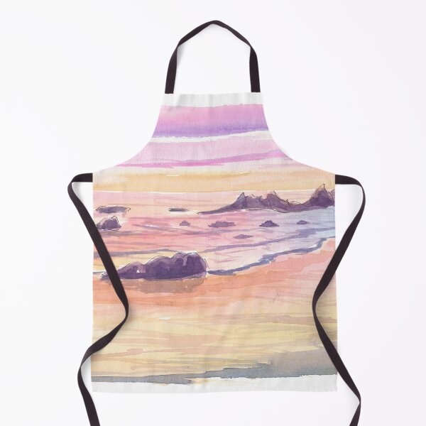Item preview, El Matador State Beach Malibu at Californian Dusk designed and sold by artshop77.