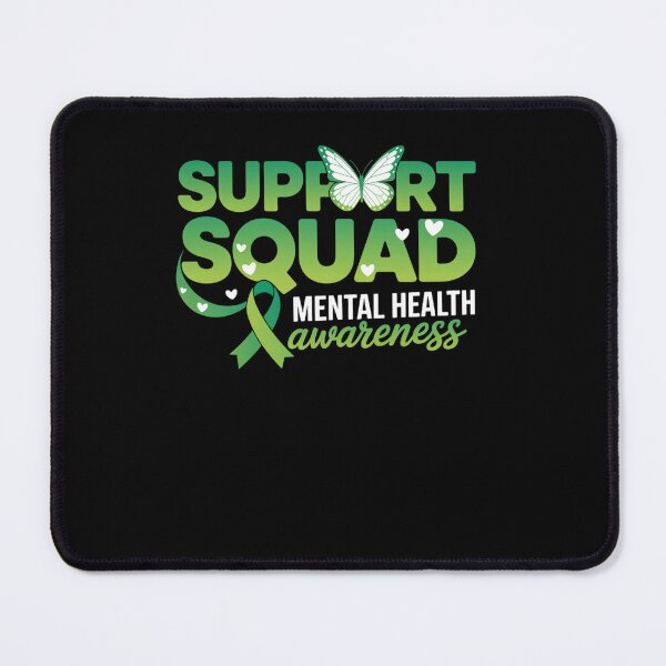 Item preview, Support Squad Mental Health Awareness May Green Ribbon designed and sold by StephenDDArt.