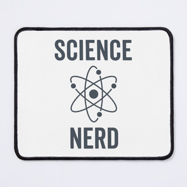 Item preview, Science Nerd - design featuring 2 words and a graphic of a stylized atom designed and sold by GagShots.
