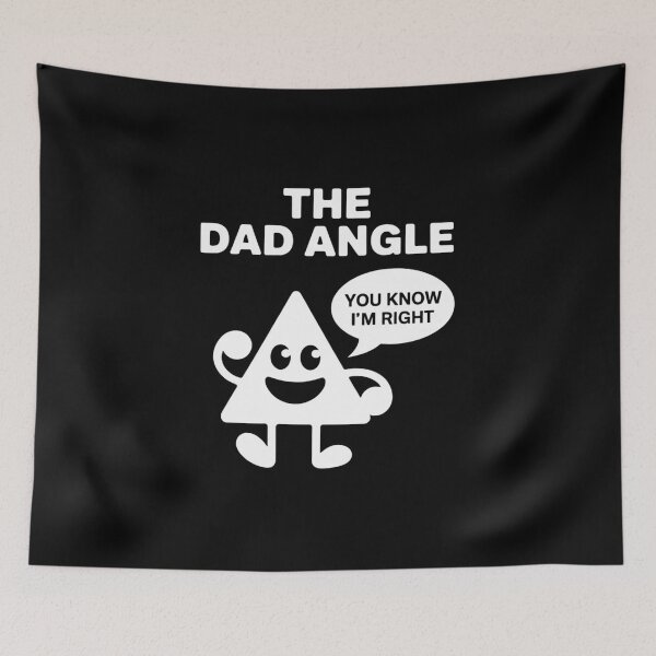 Item preview, The Dad Angle Funny Math designed and sold by visionnen.