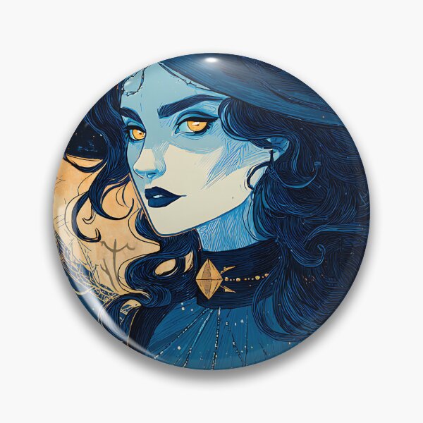 Item preview, Galactic Cosmic Witch Moon designed and sold by bapupa.