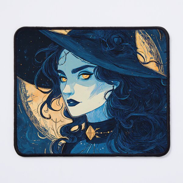 Item preview, Galactic Cosmic Witch Moon designed and sold by bapupa.