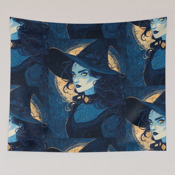Item preview, Galactic Cosmic Witch Moon designed and sold by bapupa.