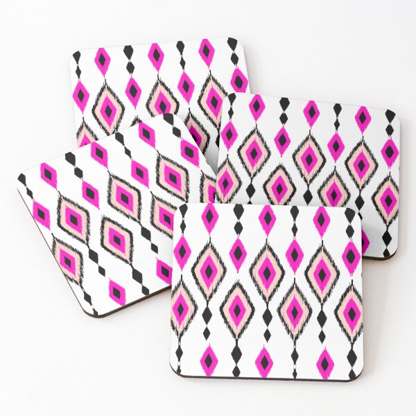 Item preview, Feather - pink & black designed and sold by Sukjai@Design.