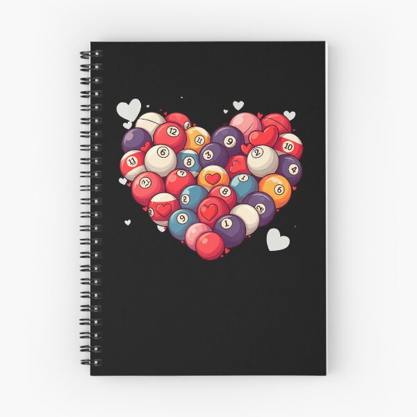 Item preview, Funny Billiards Heart Valentine Billiard designed and sold by RubySandy.