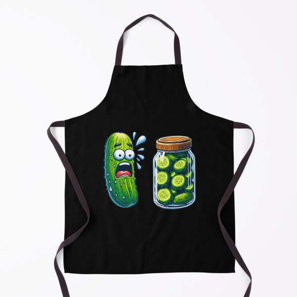 Item preview, Funny Pickle Surprise A Cucumber And A Jar Of Sliced Pickles designed and sold by MyraLorri.