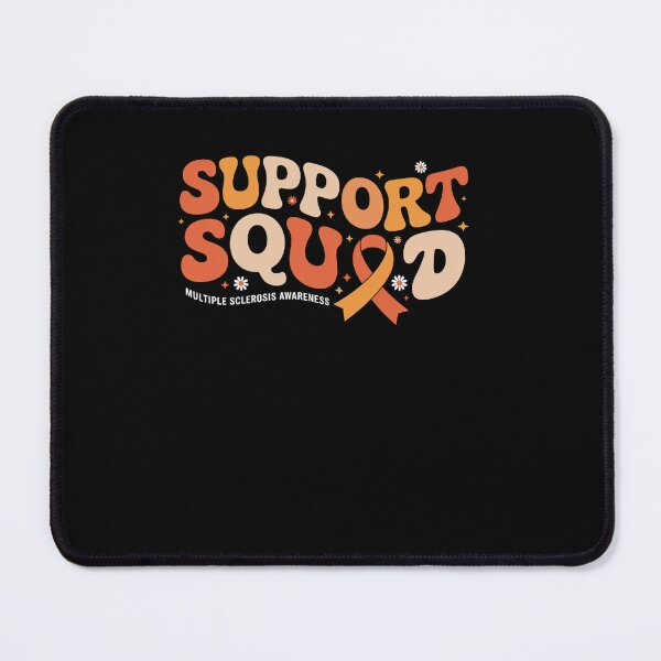 Item preview, Support Squad Orange Ribbon Multiple Sclerosis Awareness designed and sold by StephenDDArt.