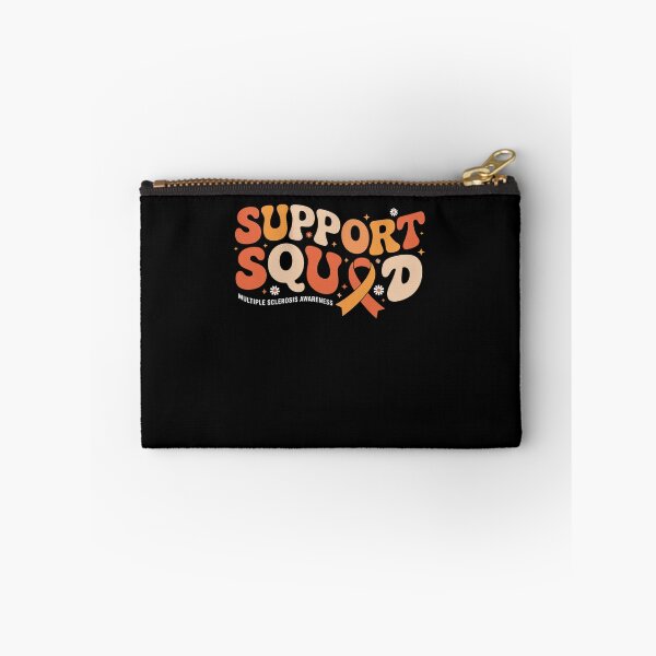 Item preview, Support Squad Orange Ribbon Multiple Sclerosis Awareness designed and sold by StephenDDArt.