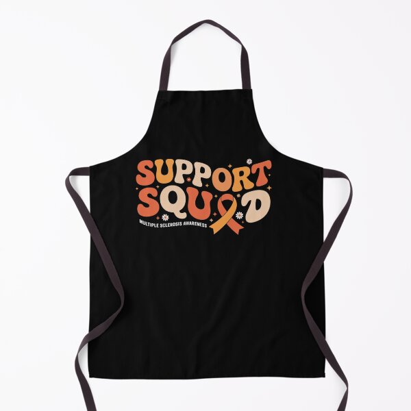 Item preview, Support Squad Orange Ribbon Multiple Sclerosis Awareness designed and sold by StephenDDArt.