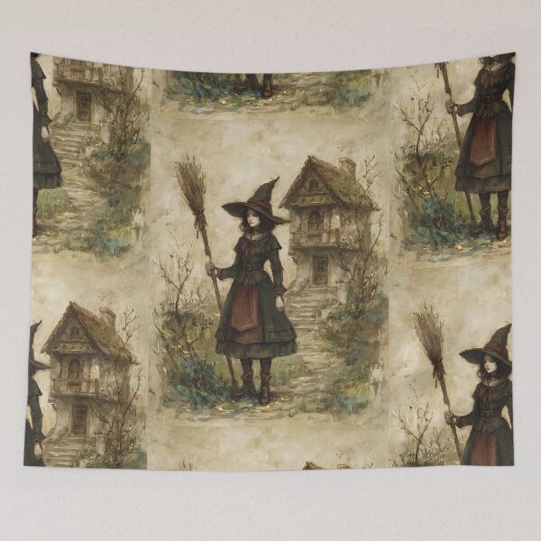 Item preview, Green Cottage Witch Magic designed and sold by bapupa.