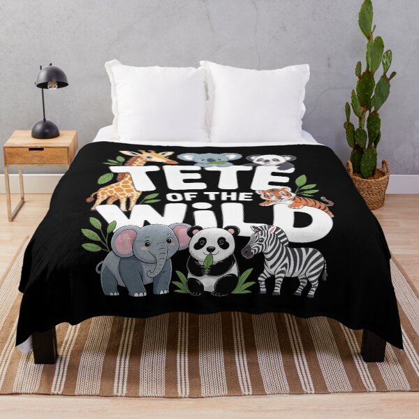 Item preview, Tete of the Wild One Zoo Birthday Party Safari Jungle Animal  designed and sold by FortuneFull.