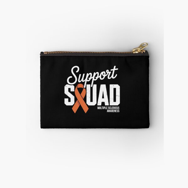 Item preview, Support Squad Multiple Sclerosis Awareness MS Orange Ribbon Long designed and sold by LKappa3Faber.