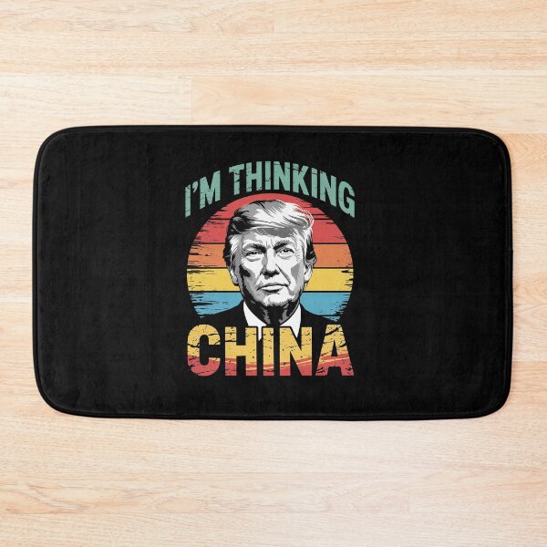 Item preview, Funny I'm Thinking China President Trump Political Humor  designed and sold by GamtosMintys.