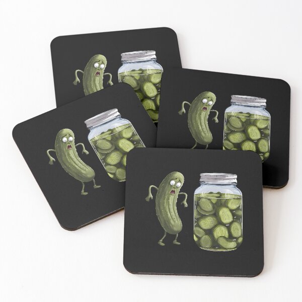 Item preview, Funny Pickle Surprise A Cucumber And A Jar Of Sliced Pickles designed and sold by MyraLorri.